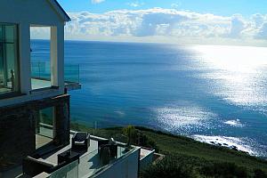 Stunning view of the sea