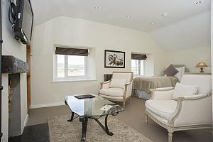 Sea view and twin beds