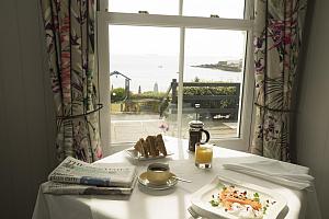 Breakfast, sea view