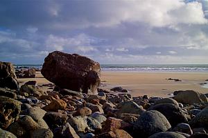 Coverack beach