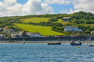 Coverack fishing boats