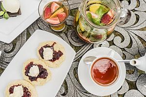 Cornish cream tea