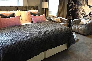 Big armchairs in the room