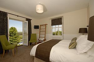 Double Room with juliet balcony, Trefloyne Manor