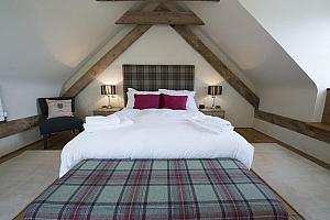 Spacious attic bedroom