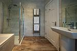 Bath and walk-in shower