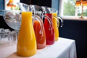 Breakfast fruit juices