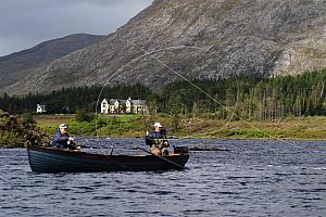 Fishing on Lough Inagh