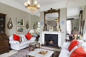 Drawing room, Rosleague Manor Hotel