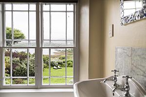 View from a bathroom