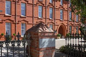 Red brick Dublin hotel