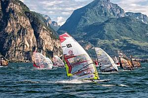 Windsurfing on Lake Garda
