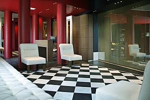 Boutique hotel reception