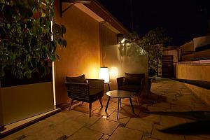 Evening on the terrace