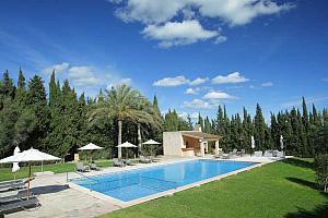 Large swimming pool