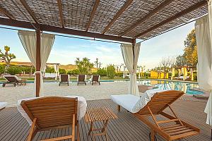 Terrace, little hotel Ibiza