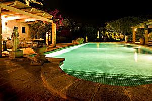 pool small hotel Sant Lluis