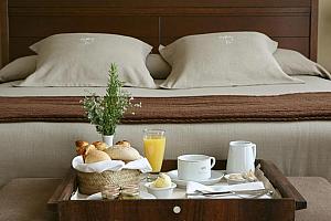 Breakfast in room, Hotel Bremon