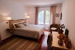 Rooms with private terraces in the garden