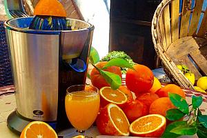 Freshly squeezed orange juice