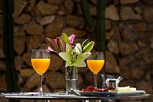 Drinks on the terrace