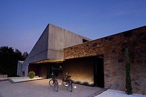 Modern suite of rooms, country hotel