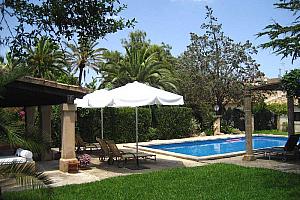 Pool and lawn