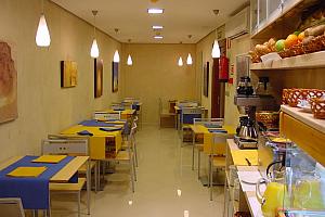 Breakfast, hotel, Granada