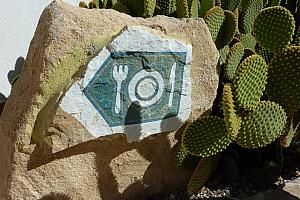 Sign, hotel, Cabo de Gata