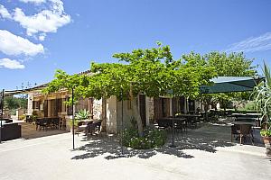 Restaurant terrace