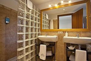 Bathroom with walk-in shower