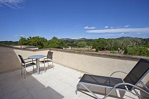 Large private terrace