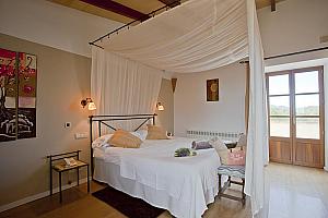 Bed with canopy