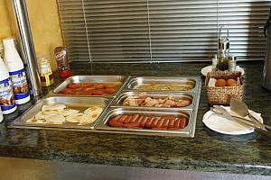 Buffet breakfast, Hotel Picasso