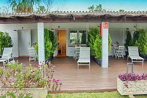 Terrace, hotel room, Malaga