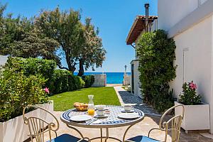 Private terrace with sea view