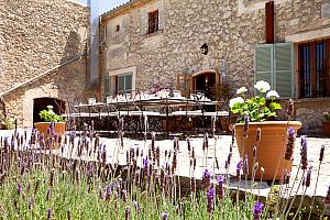 Terrace, small hotel, Mallorca