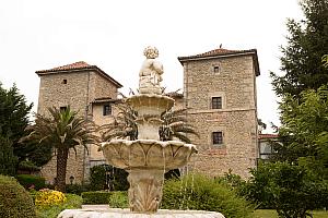 Fountain in the garden