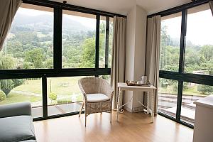 Suite with garden views